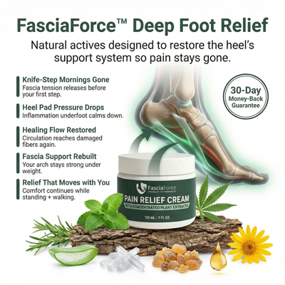 FasciaForce™ Deep Heel Relief Cream