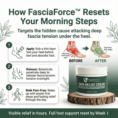 FasciaForce™ Deep Heel Relief Cream
