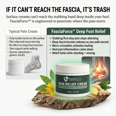 FasciaForce™ Deep Heel Relief Cream